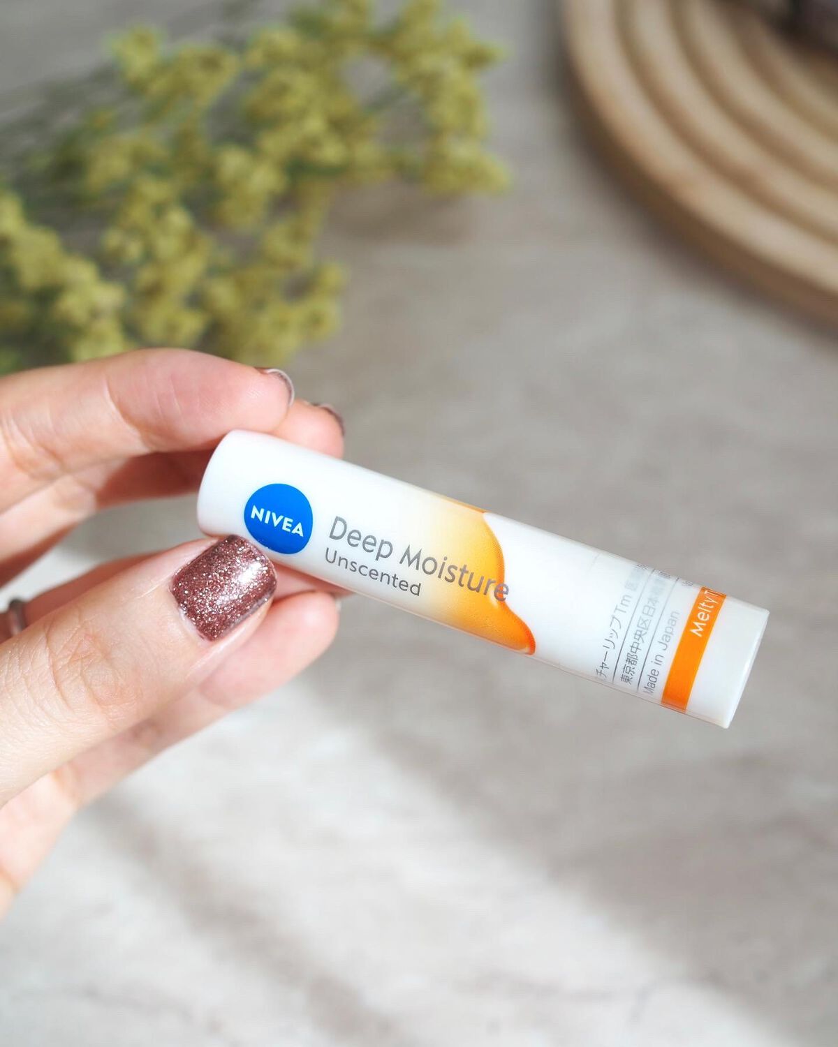 ニベア ディープモイスチャーリップ メルティタイプ/ニベア/リップクリームを使ったクチコミ（2枚目）