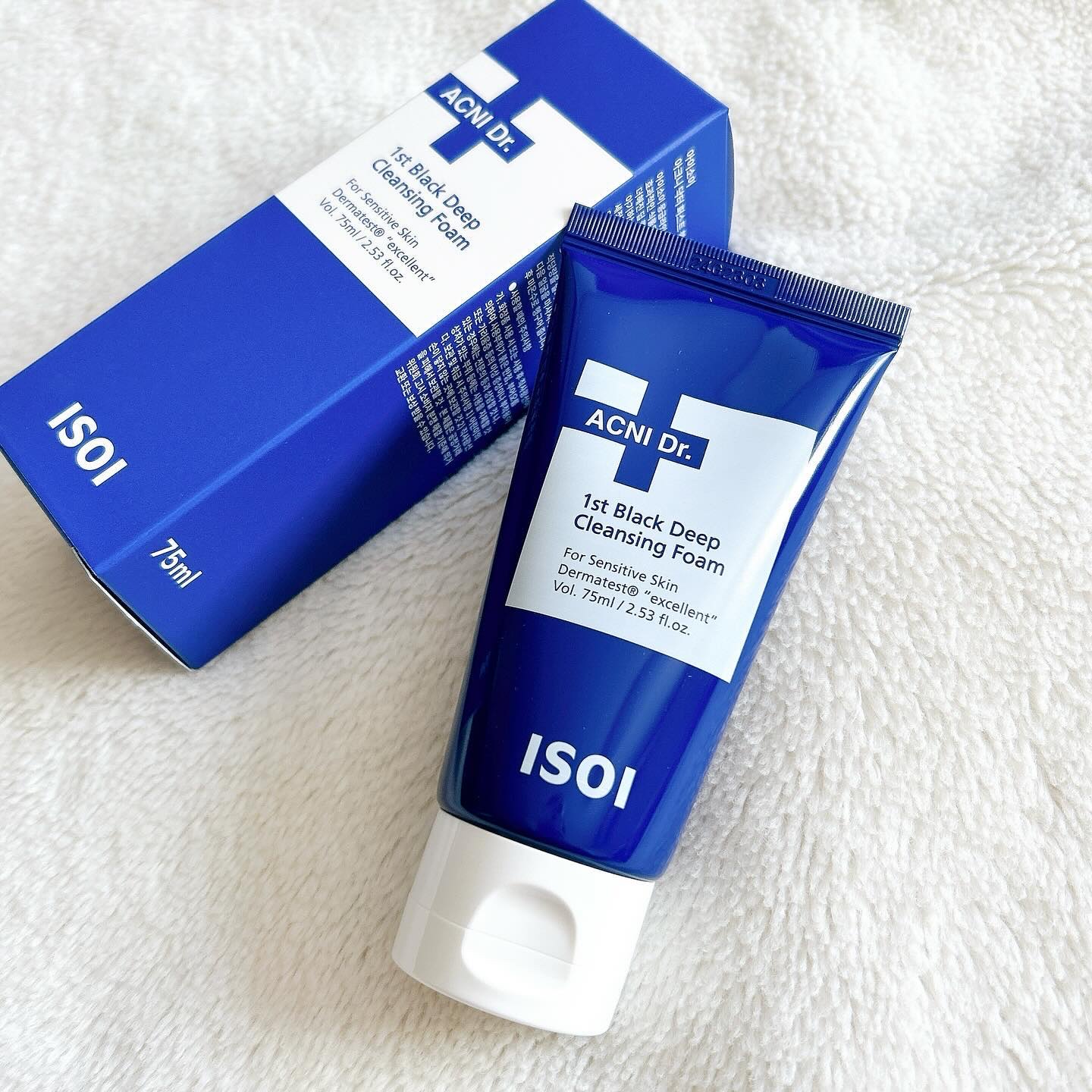 ACNI Dr. 1st Black Deep Clensing Foam/ISOI/洗顔フォームを使ったクチコミ（1枚目）