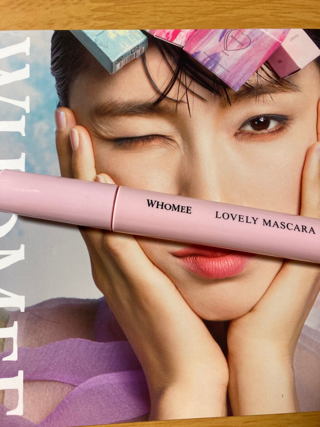 ロング&カールマスカラ/WHOMEE/マスカラを使ったクチコミ(1枚目)