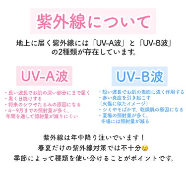 ニベア ニベアUV ディープ プロテクト＆ケア ジェルのクチコミ「【保存推奨🧷】日焼け止めのすべて☀️


紫外線対策としてよく使われるアイテム『日焼け止め』。.....」（2枚目）