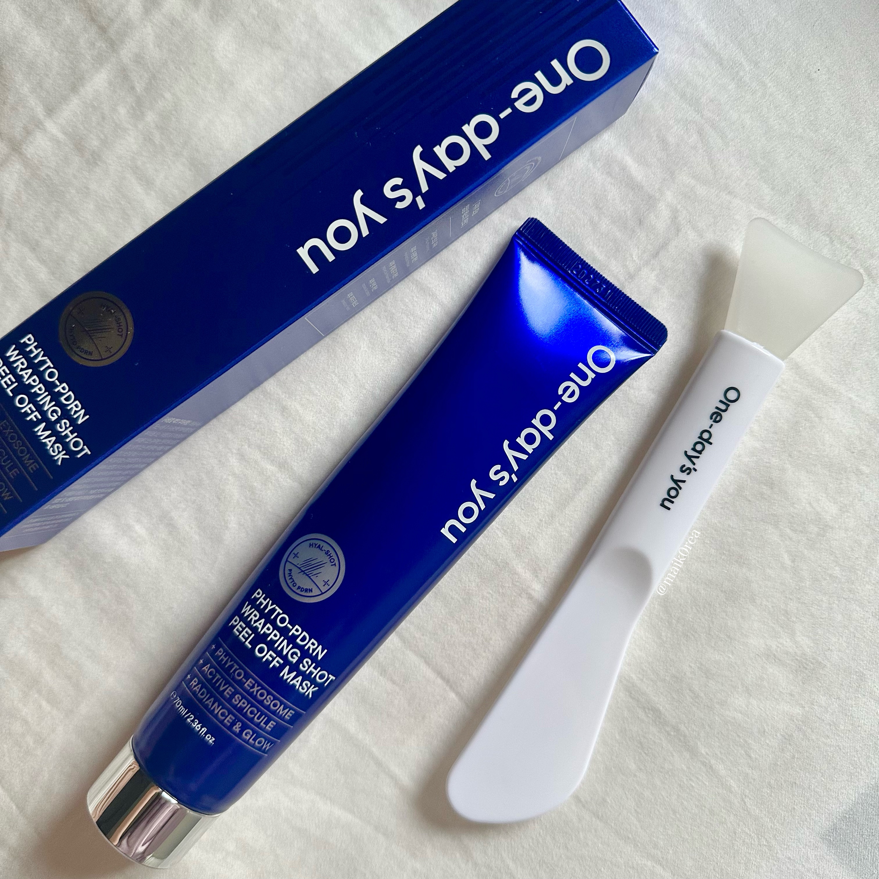 one day’s you
✔︎PDRN ピートピーディーアールエヌ ラッピングショット フィールオフマスク
¥1,900

話題のPDRNを配合した、お肌に艶を与えるピールオフマスクです。
スパチュラを使ってお肌に均一に伸ばし、2-30分