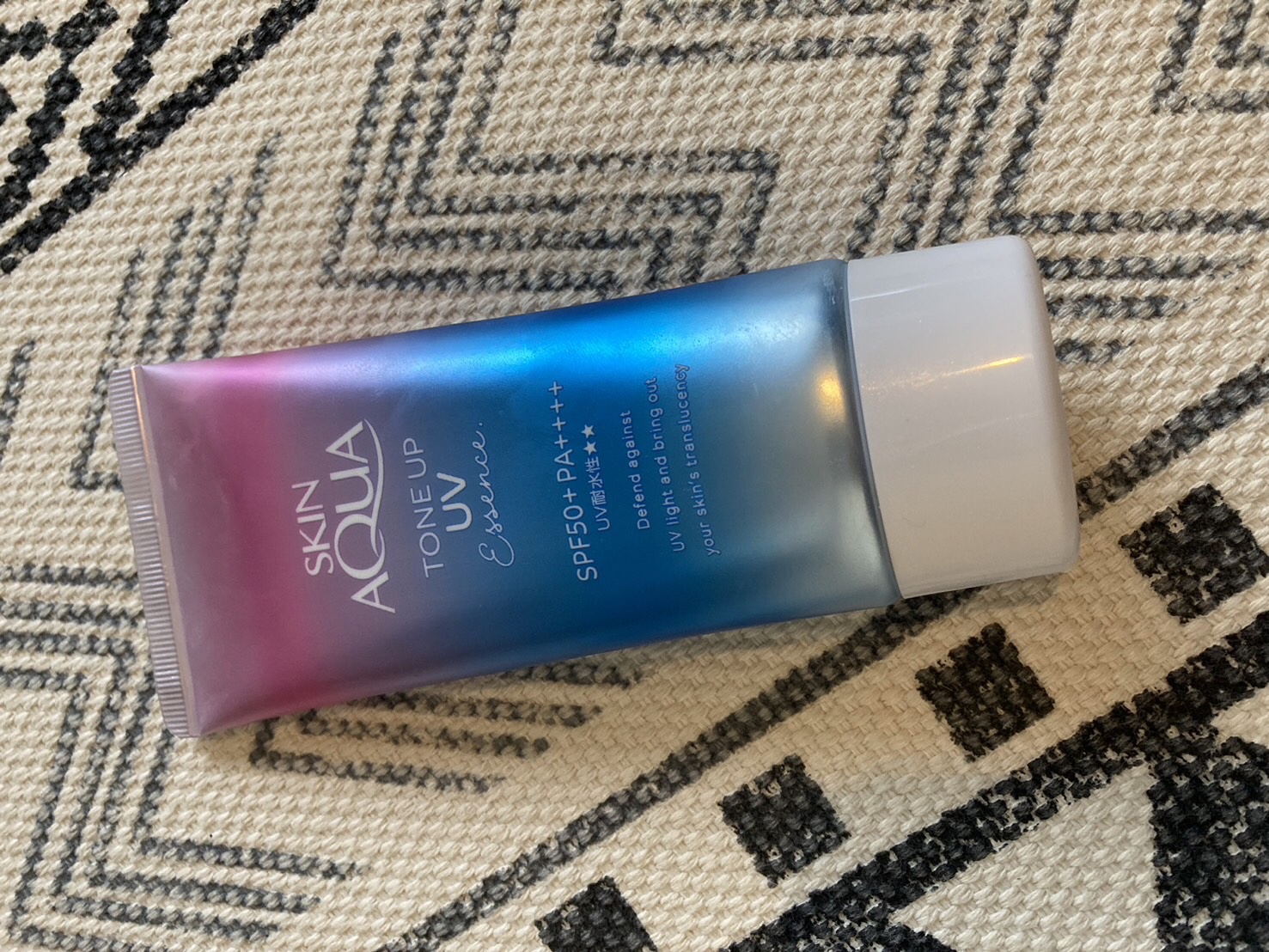 スキンアクア トーンアップUVエッセンス/スキンアクア/日焼け止めクリームを使ったクチコミ（1枚目）