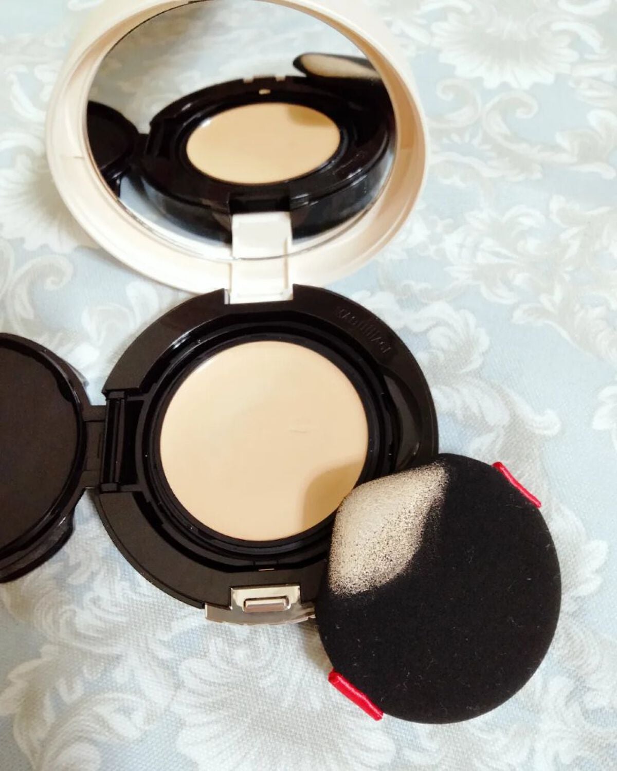 ドラマティックジェリーコンパクト/マキアージュ/クッションファンデーションを使ったクチコミ(5枚目)