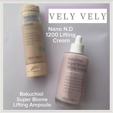 バクチオールスーパーバイオーム リフティングアンプル/VELY VELY/美容液を使ったクチコミ(1枚目)