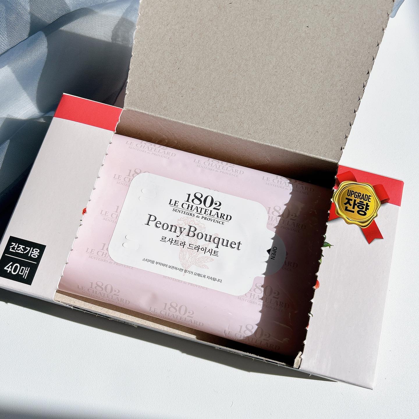 ル シャトラール 1802”の乾燥機用ドライシート/ル シャトラール/柔軟剤を使ったクチコミ（3枚目）