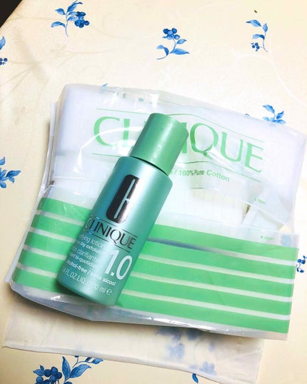 クラリファイング ローション 1/CLINIQUE/拭き取り化粧水を使ったクチコミ(1枚目)