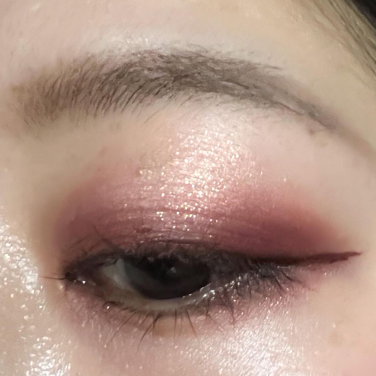 アディクション ザ アイシャドウ スパークル/ADDICTION/単色アイシャドウを使ったクチコミ（3枚目）