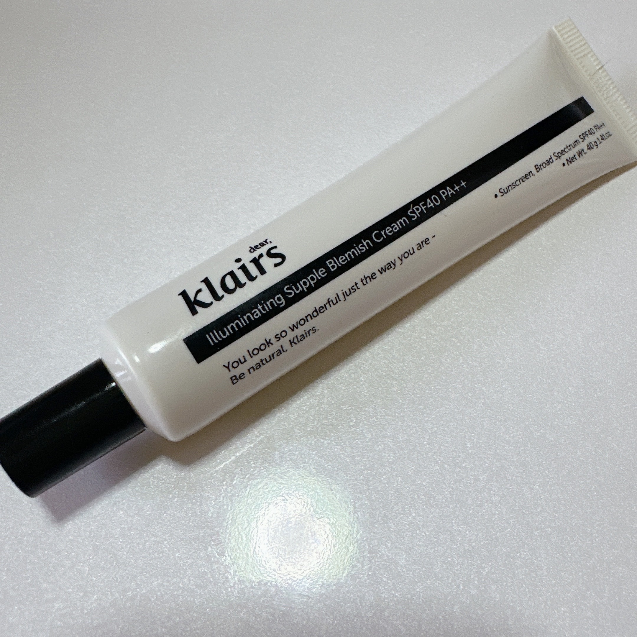 イルミネーティングサプルブレミッシュクリーム(40ml)/Klairs/化粧下地を使ったクチコミ（2枚目）