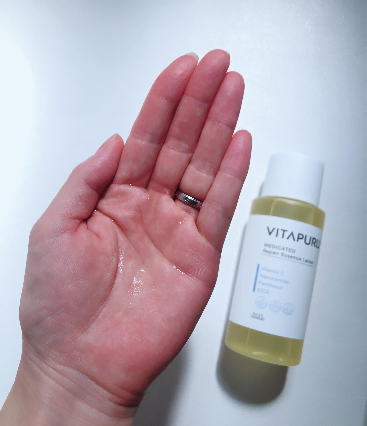 ビタプル リペア エッセンスローション/VITAPURU/化粧水を使ったクチコミ(6枚目)