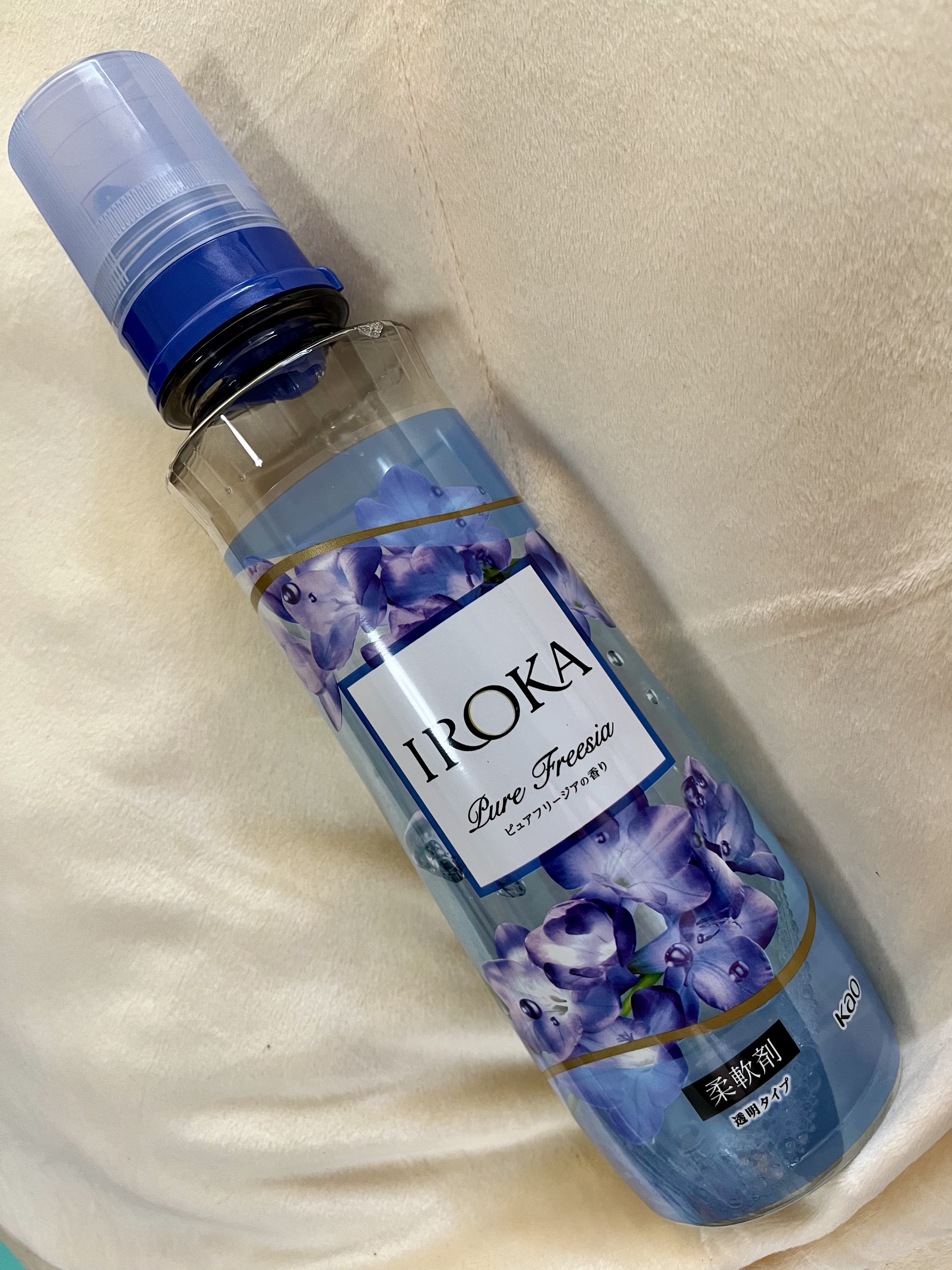 プレミアム柔軟剤 IROKA ピュアフリージアの香り/IROKA/柔軟剤を使ったクチコミ（2枚目）