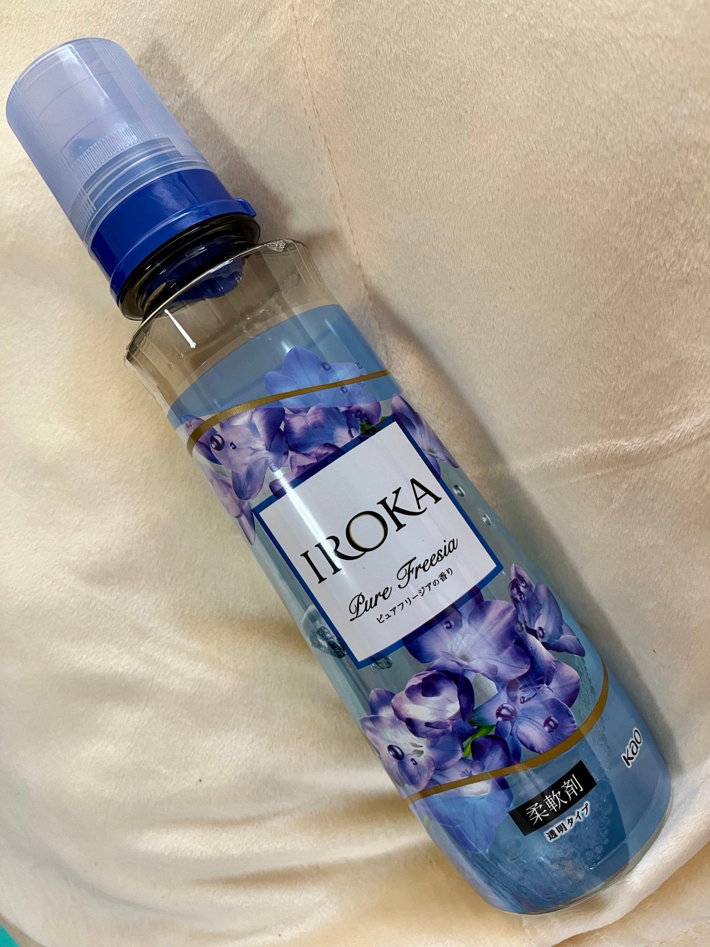 プレミアム柔軟剤 IROKA ピュアフリージアの香り/IROKA/柔軟剤を使ったクチコミ(2枚目)
