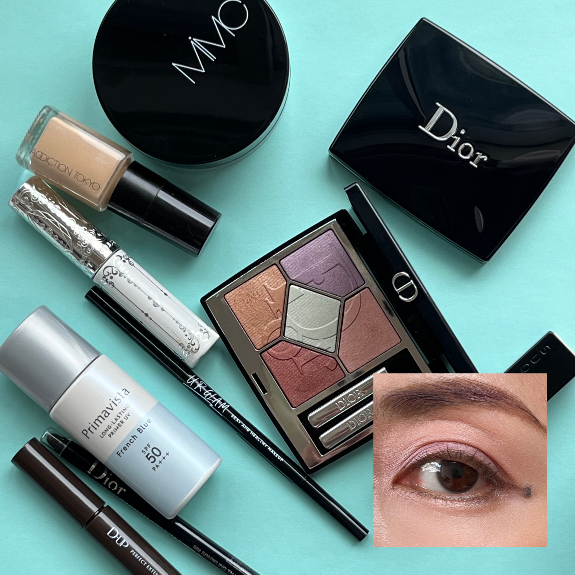 MiMC 美白ルースパウダー SPF50 PA+++のクチコミ「こんにちは😃
コロン💕です

#いつかのメイク

⚪︎下地
プリマヴィスタ
スキンプロテクトベ.....」（1枚目）