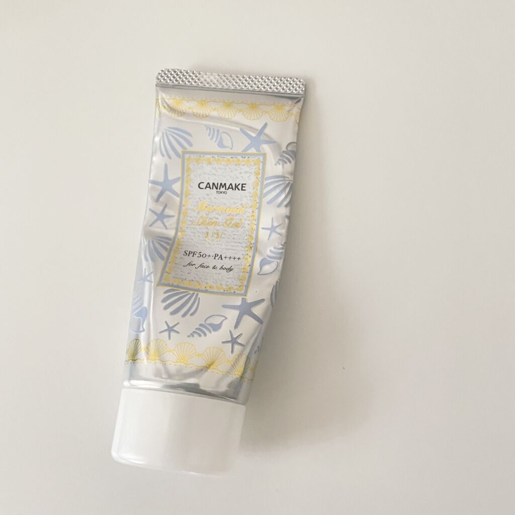 マーメイドスキンジェルUV/キャンメイク/日焼け止めジェルを使ったクチコミ（1枚目）