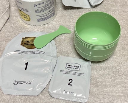 アクアバムモデリングマスク/23years old/洗い流すパック・マスクを使ったクチコミ(1枚目)