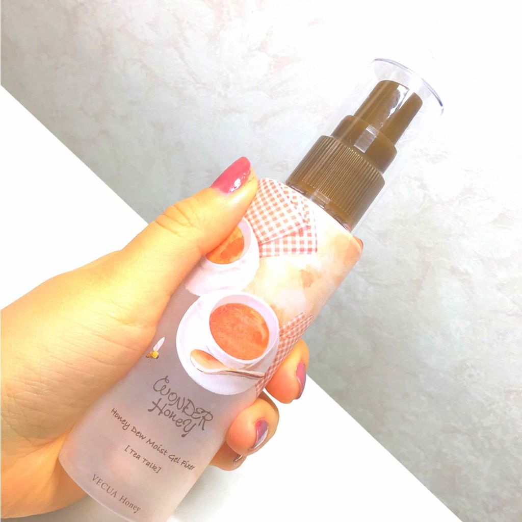 うるぴたジェルフィクサー/VECUA Honey/フィックスミストを使ったクチコミ(1枚目)