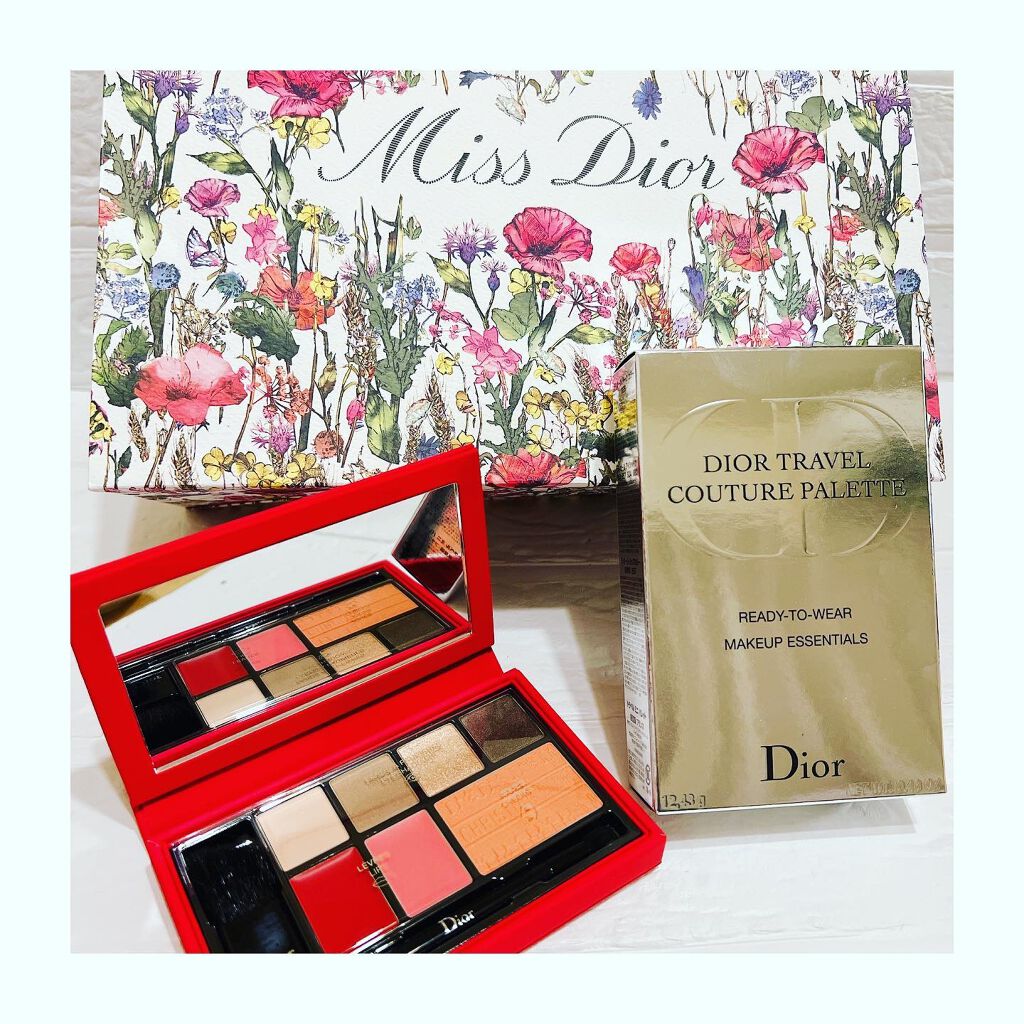 DIOR TRAVEL COUTURE PALETTE/Dior/パウダーアイシャドウを使ったクチコミ（1枚目）