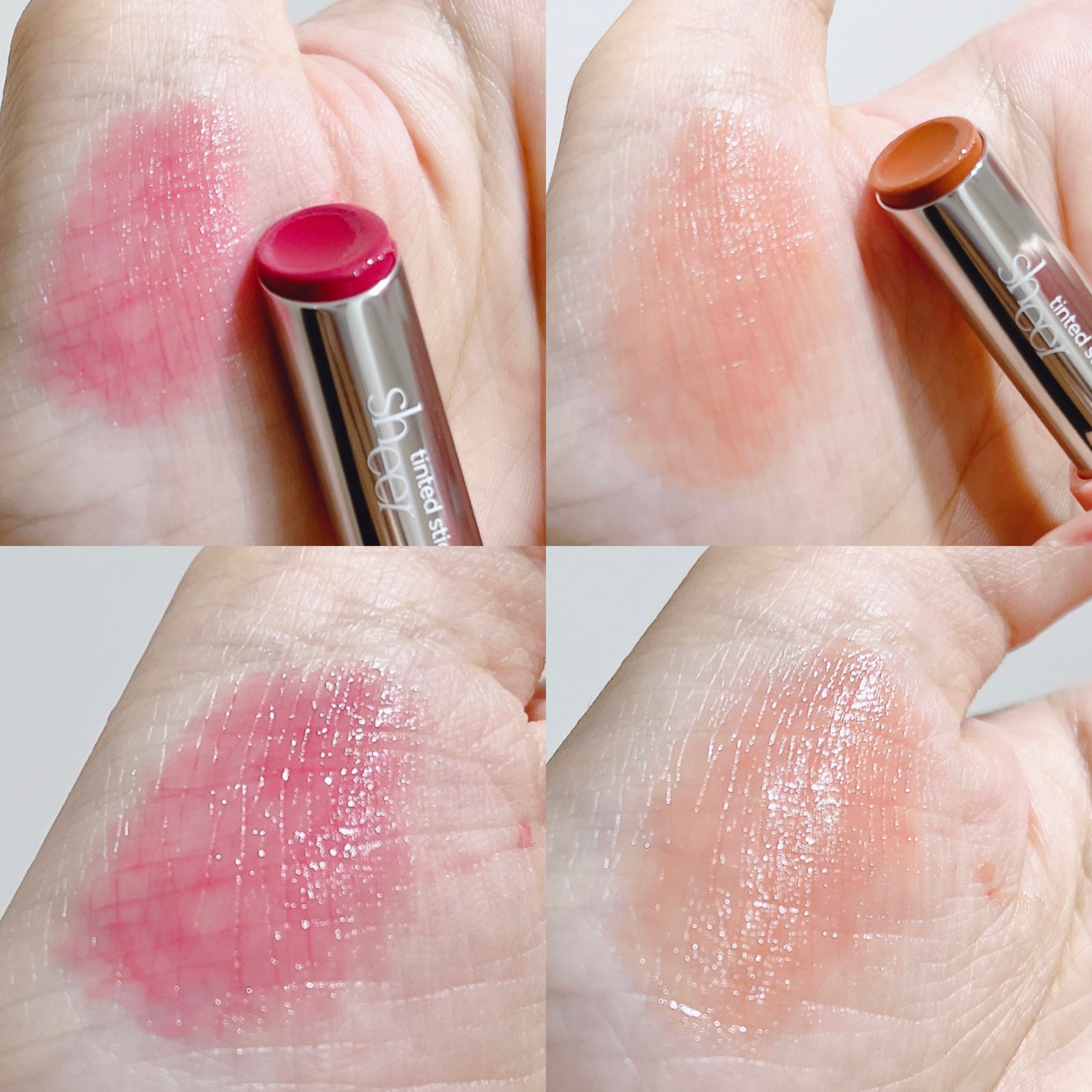 シアーティンテッドスティック 01 ベアパンプキン(BARE PUMPKIN)/rom&nd/口紅を使ったクチコミ（2枚目）