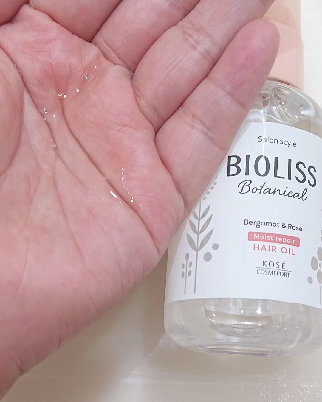 ボタニカル モイスト リペア ヘアオイル/SSビオリス/ヘアオイルを使ったクチコミ（2枚目）