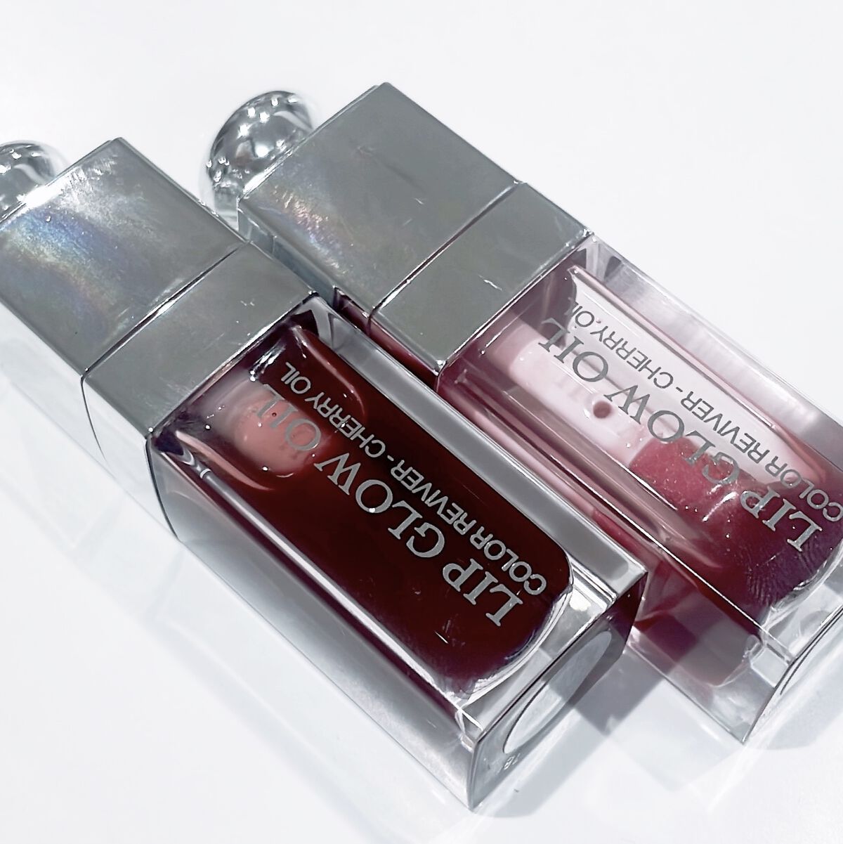 ディオール アディクト リップ グロウ オイル 020 マホガニー  （生産終了）/Dior/リップグロスを使ったクチコミ（1枚目）