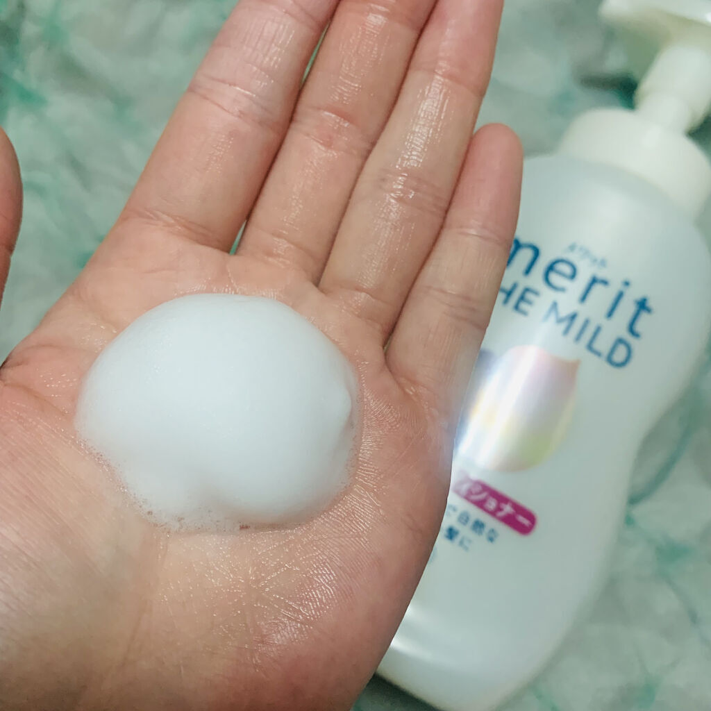 ザマイルド/メリット/市販シャンプーを使ったクチコミ（3枚目）