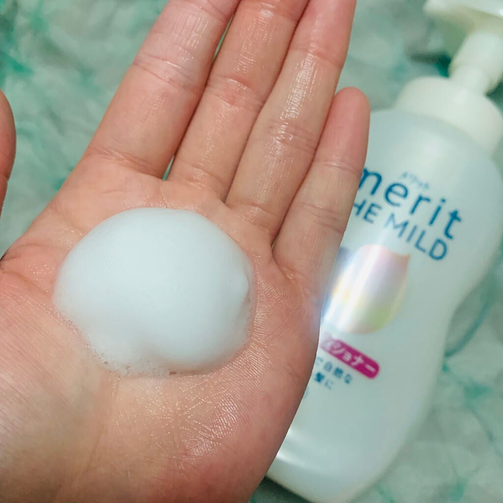 ザマイルド/メリット/市販シャンプーを使ったクチコミ(3枚目)