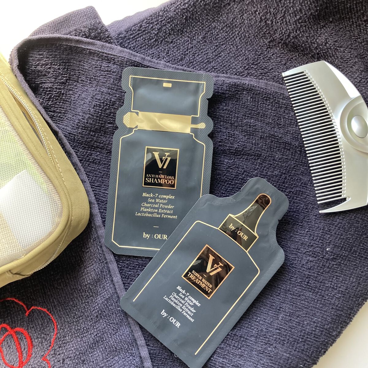 V7 スーパーウォーター トリートメント/by : OUR/洗い流すヘアトリートメントを使ったクチコミ（1枚目）