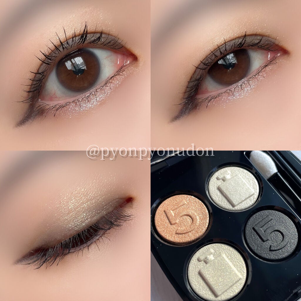 レ キャトル オンブル/CHANEL/アイシャドウパレットを使ったクチコミ(4枚目)