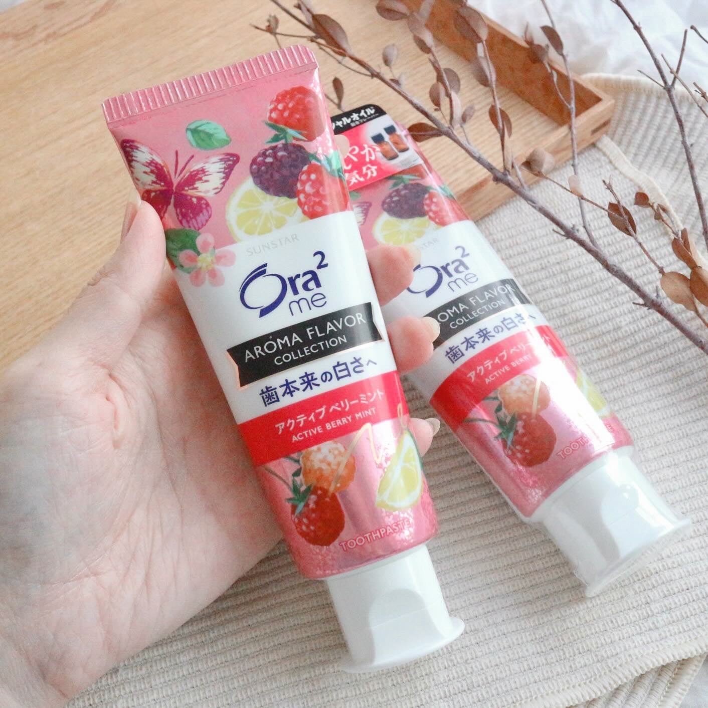 オーラツーミー アロマフレーバーコレクション ペースト/オーラツー/歯磨き粉を使ったクチコミ(5枚目)