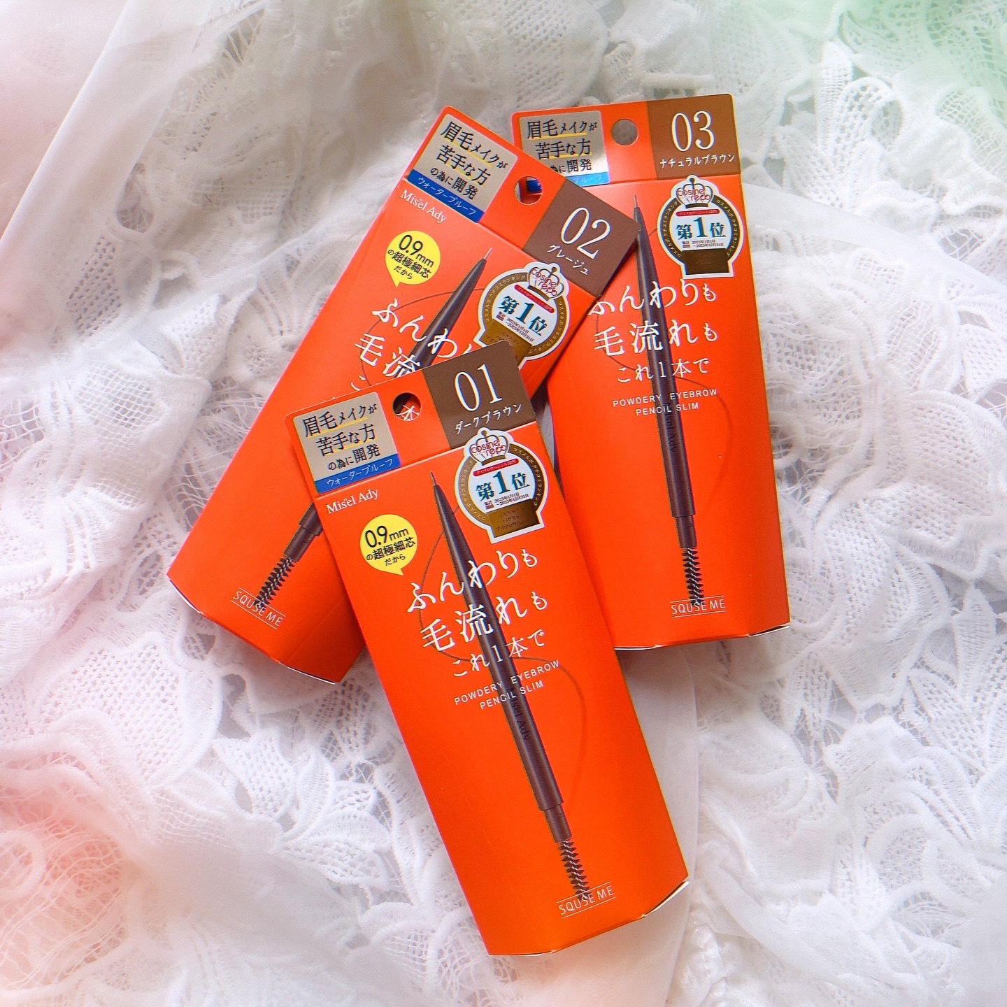パウダリーアイブロウペンシル スリム/ミゼルエディ/アイブロウペンシルを使ったクチコミ（1枚目）