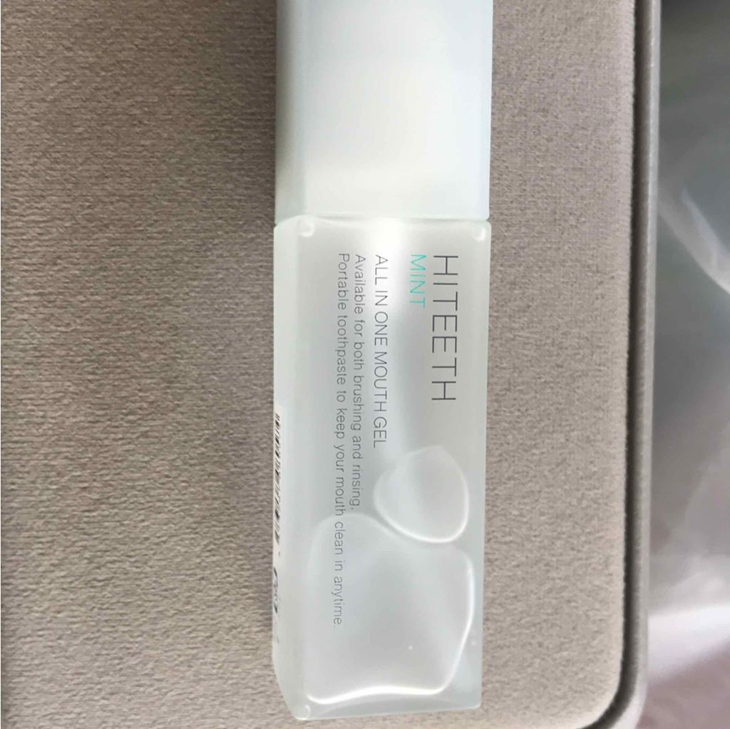 HITEETH ALL IN ONE MOUTH GEL/R&/歯磨き粉を使ったクチコミ（1枚目）