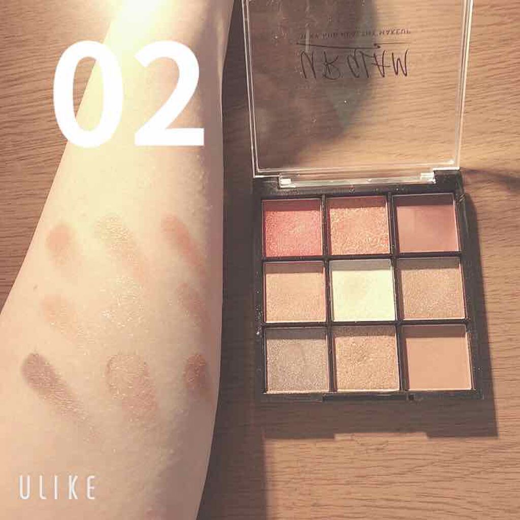UR GLAM BLOOMING EYE COLOR PALETTE/U R GLAM/アイシャドウパレットを使ったクチコミ(3枚目)