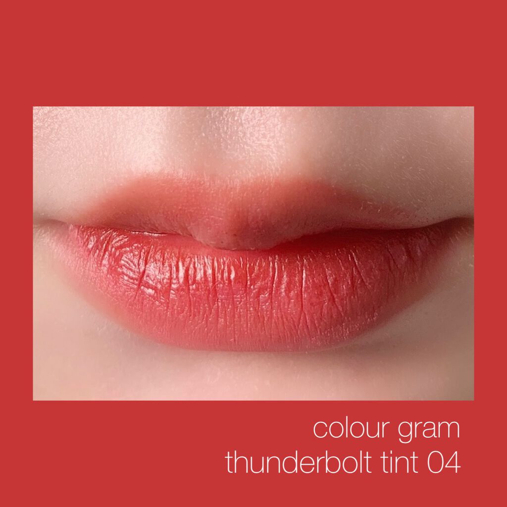 サンダーボルト ティントラッカー/Colorgram/リップティントを使ったクチコミ（3枚目）