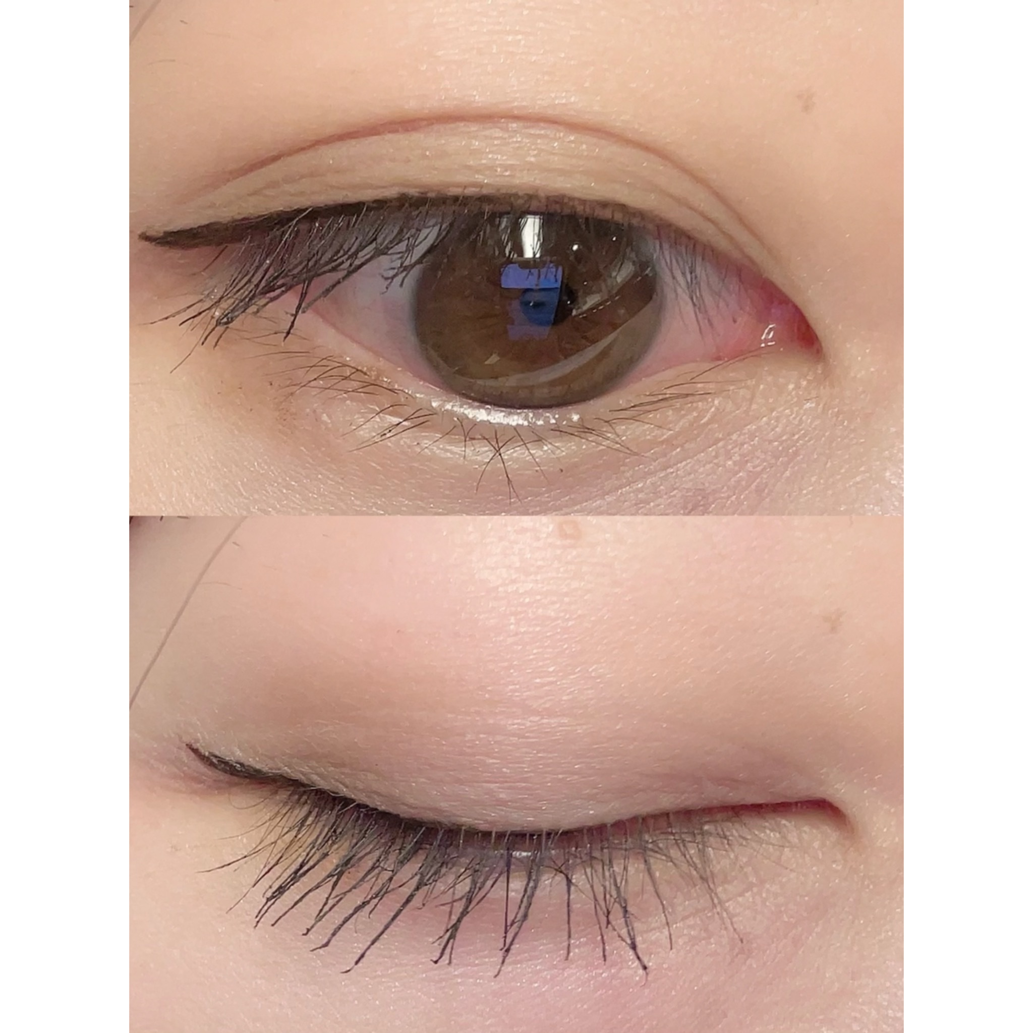 ビューティフルステイ リキッドライナー BR300 ダークブラウン/ESPRIQUE/リキッドアイライナーを使ったクチコミ（2枚目）