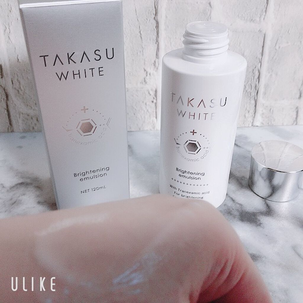 タカスホワイト ミルク/TAKASU WHITE/美容液を使ったクチコミ(4枚目)