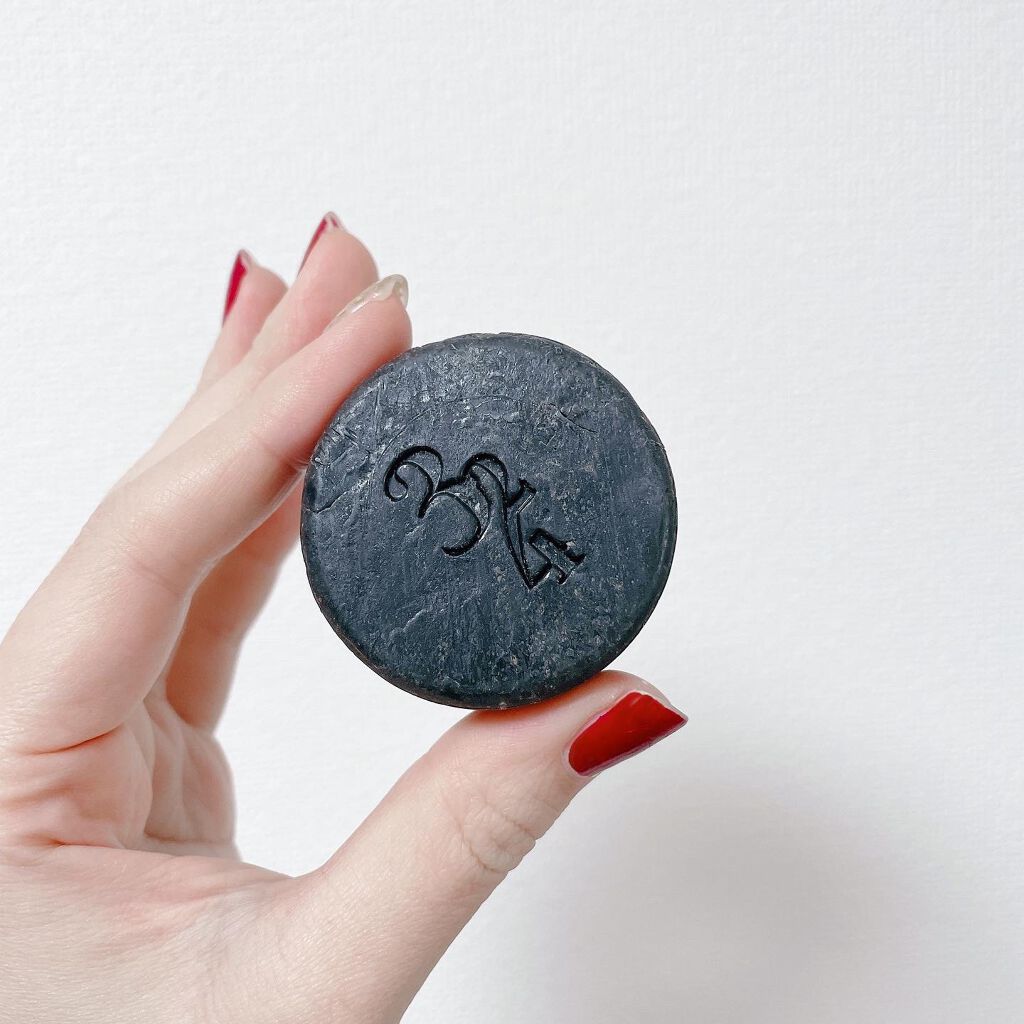 324黒水素石鹸 SHAMPOO BAR H2/324/洗顔石鹸を使ったクチコミ（1枚目）