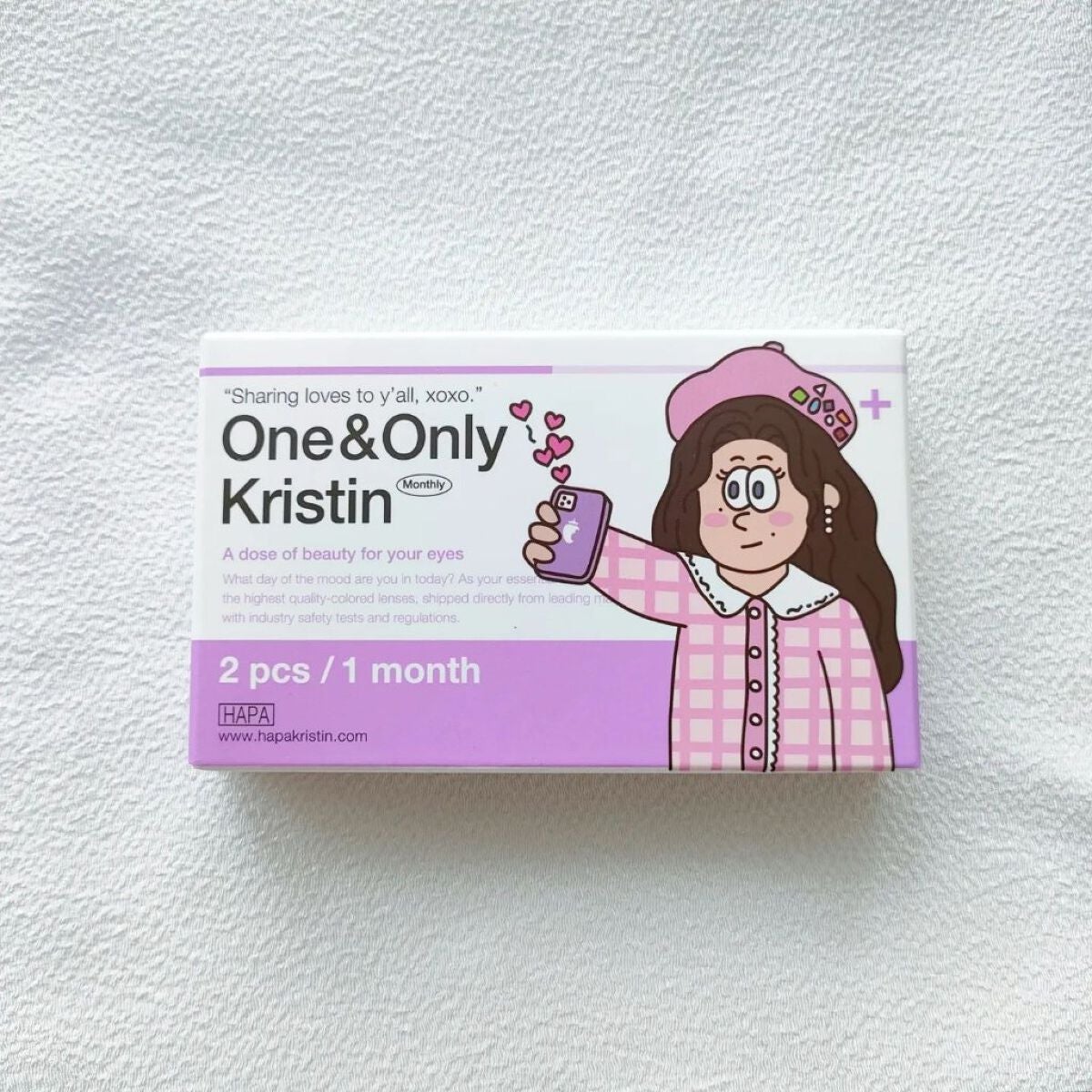 One & Only Kristin/Hapa kristin/カラーコンタクトレンズを使ったクチコミ(6枚目)