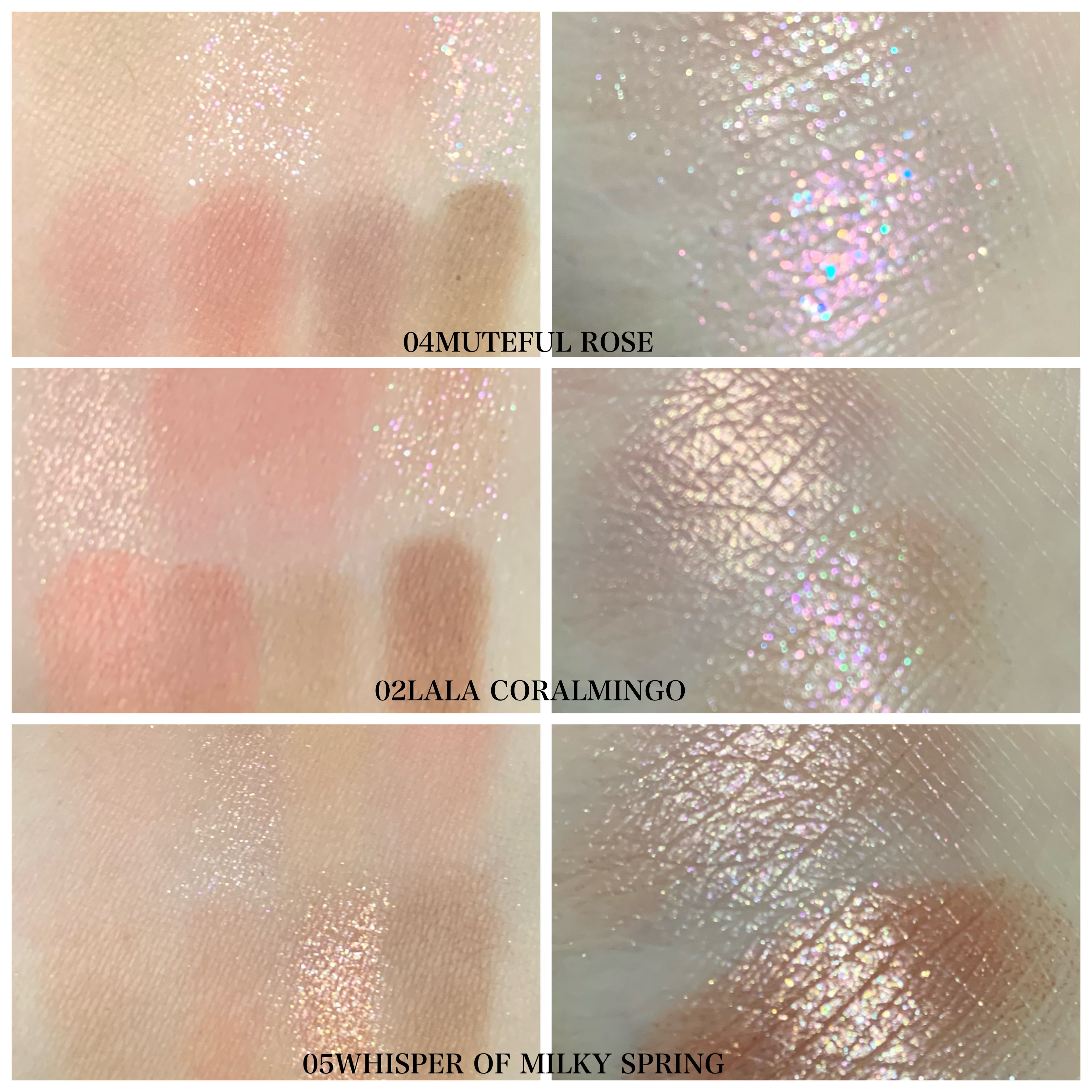 オール テイク ムード パレット(24AD) 【旧】02 LALA CORALMINGO/PERIPERA/アイシャドウパレットを使ったクチコミ（3枚目）