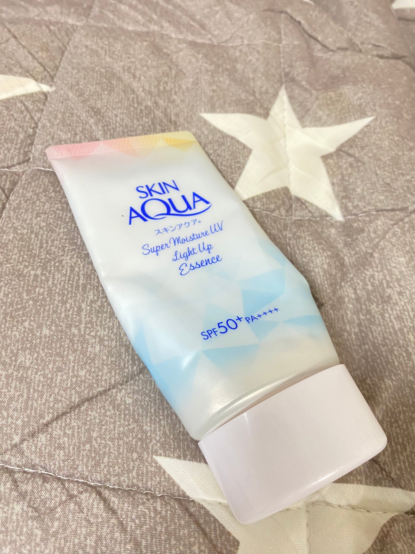スーパーモイスチャーUVライトアップエッセンス/スキンアクア/日焼け止めローションを使ったクチコミ(1枚目)