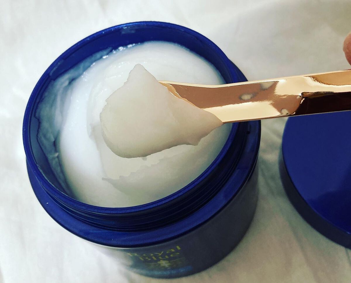 ニベア ロイヤルブルーボディクリーム うるおい密封ケア/ニベア/ボディクリームを使ったクチコミ（2枚目）