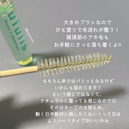 ウォーターインマトメイク ブルー/ululis/プレスタイリング・寝ぐせ直しを使ったクチコミ(3枚目)