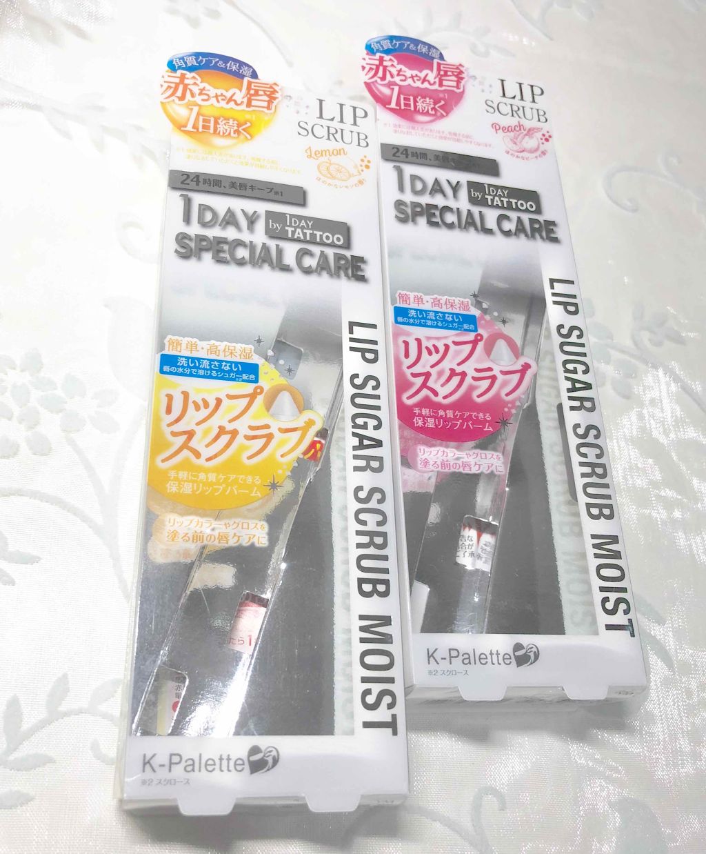 リップシュガースクラブモイストa/K-パレット/リップスクラブを使ったクチコミ(3枚目)