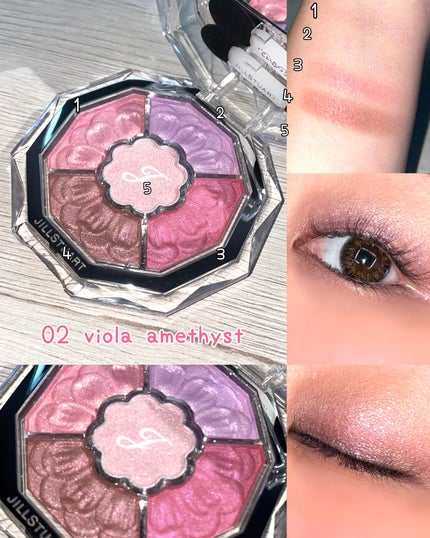 ジルスチュアート ブルームクチュール アイズ ジュエルドブーケ/JILL STUART/アイシャドウパレットを使ったクチコミ(5枚目)