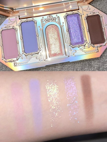 月光人魚シリーズ ジュエリーアイズ/FlowerKnows/アイシャドウパレットを使ったクチコミ(3枚目)