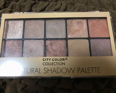 NATURAL SHADOW PALETTE/CITY COLOR/パウダーアイシャドウを使ったクチコミ（1枚目）