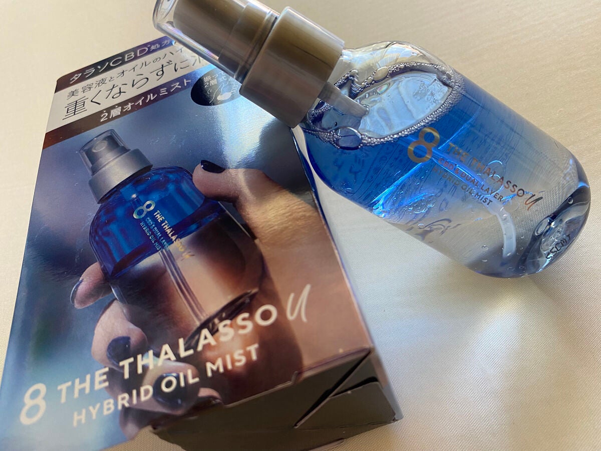 ユー CBD&デュアルレイヤー ハイブリッド オイルミスト/エイトザタラソ/ヘアミストを使ったクチコミ(2枚目)
