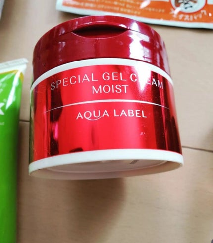スペシャルジェルクリーム(モイスト)/アクアレーベル/オールインワン化粧品を使ったクチコミ(5枚目)