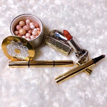 ルージュ ジェ サテン （ケース）GOLD SEQUINS/GUERLAIN/口紅を使ったクチコミ（2枚目）