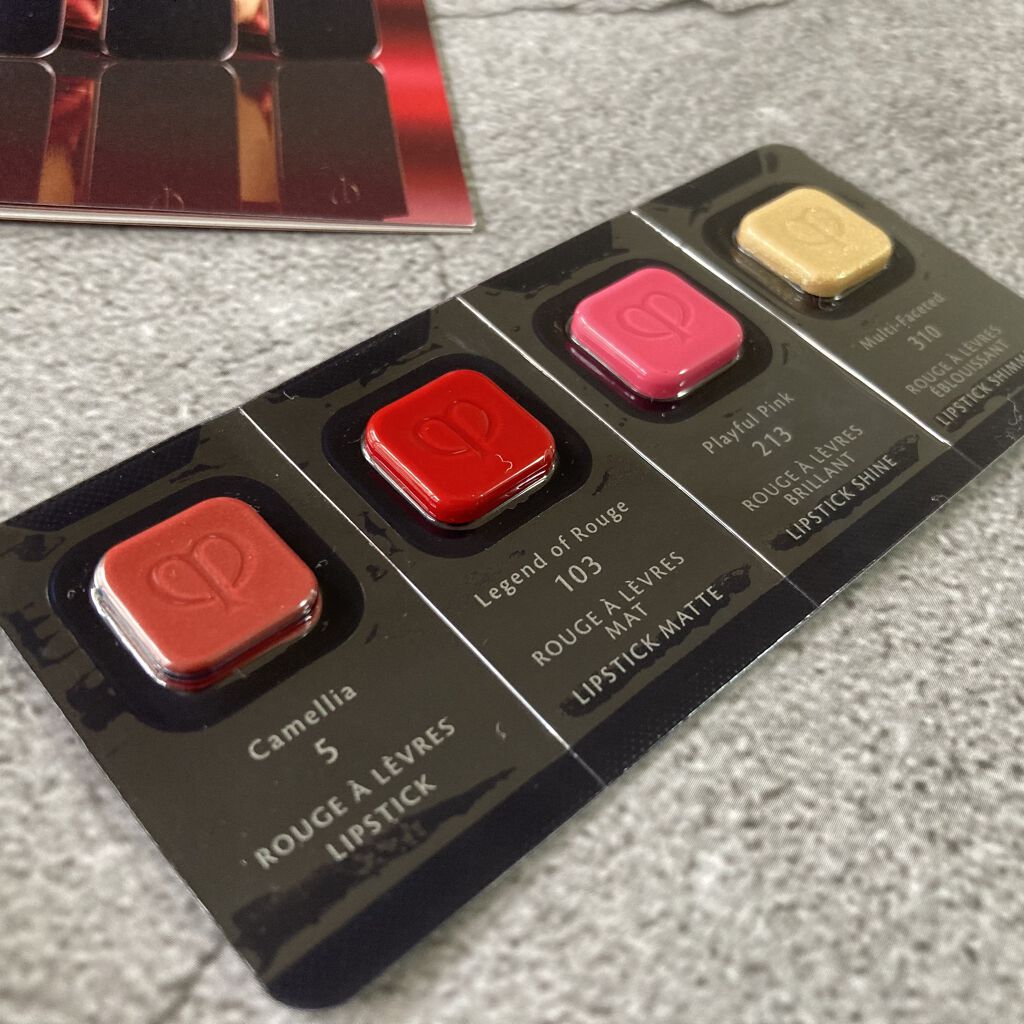 ルージュアレーブル マット 103 Legend of Rouge/クレ・ド・ポー ボーテ/口紅を使ったクチコミ（2枚目）