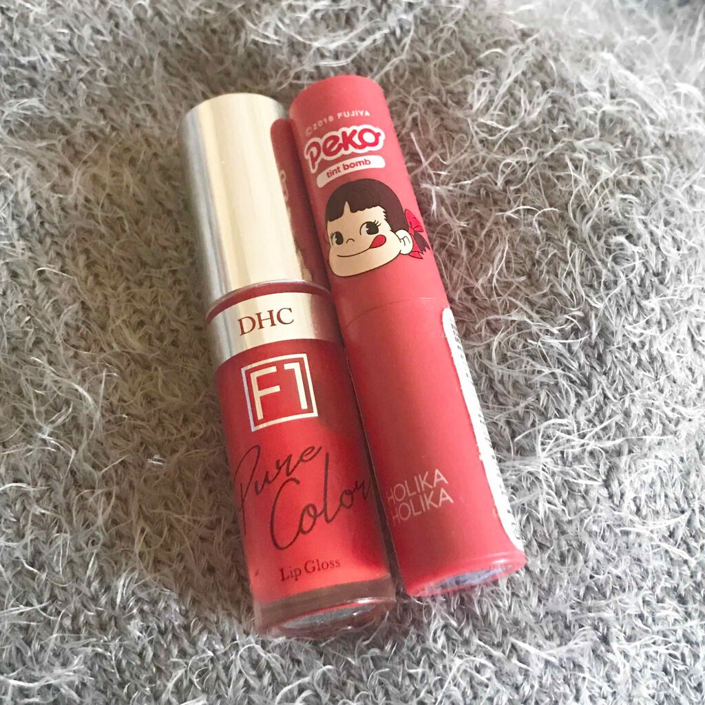 スイートペコエディション ウォータードロップ ティント バーム/HOLIKA HOLIKA/口紅を使ったクチコミ(1枚目)