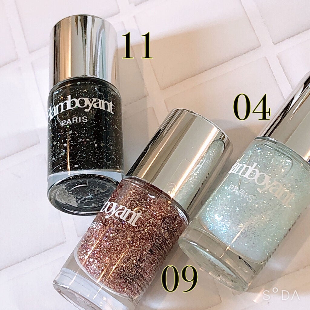 Flamboyant(フランボヤン) ピールオフネイル/DAISO/マニキュアを使ったクチコミ(3枚目)